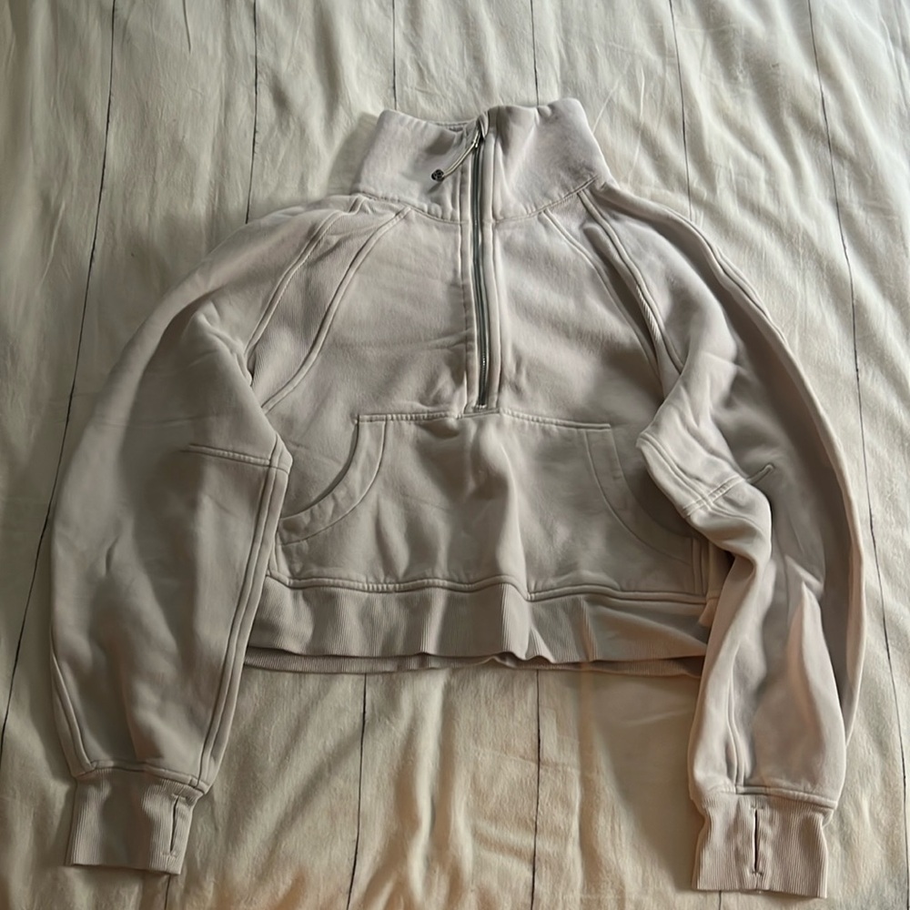 Lululemon funnel neck oversized scuba half zip
